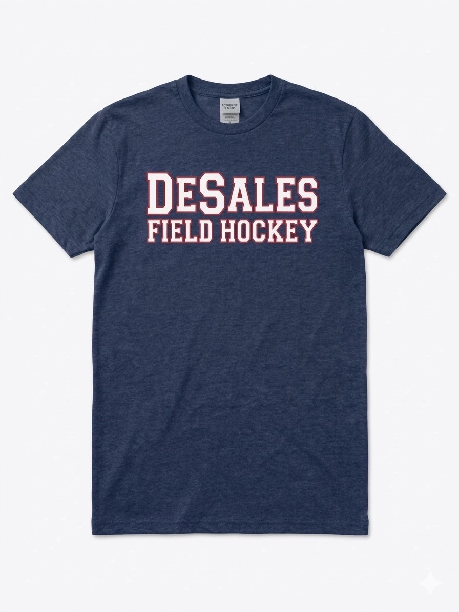 T-shirt DeSales Field  hockey 13-14year old 