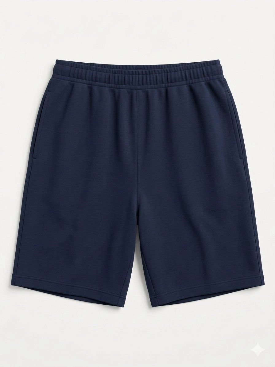 Short de sport bleu marine 