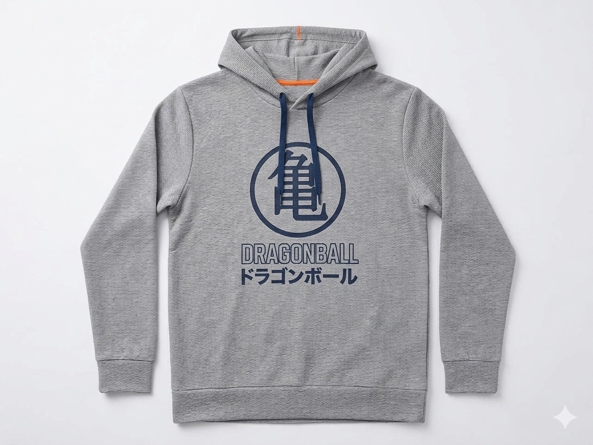 Hoodie Dragon Ball Gris 🐉