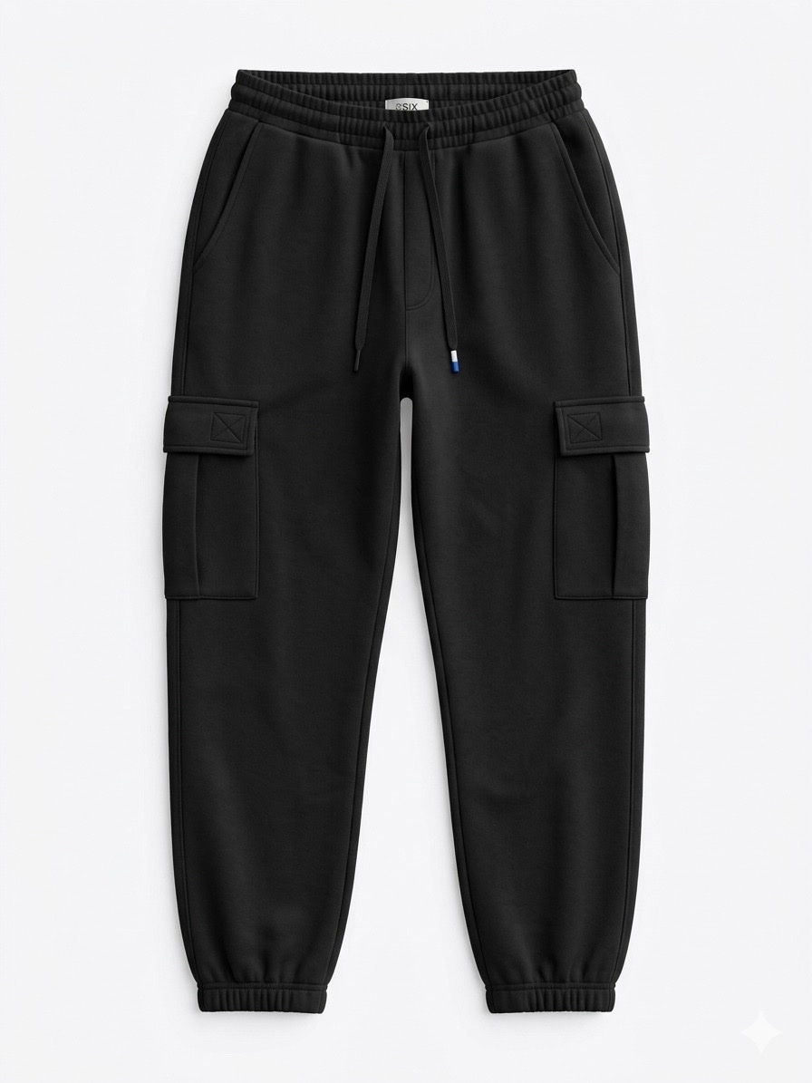 🔥 Pantalon cargo noir EXIST  taiile :S