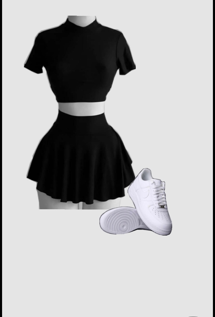 Jupe court noir 