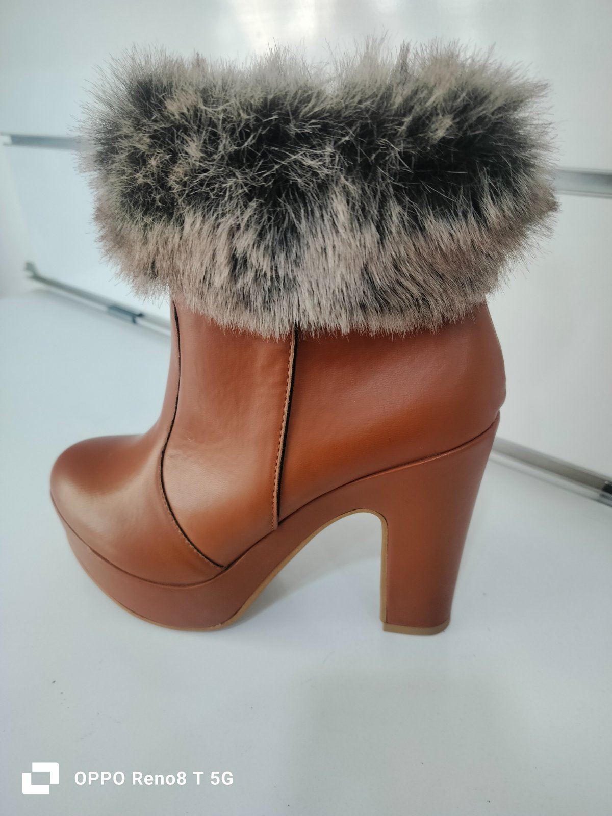 Bottines caramel 