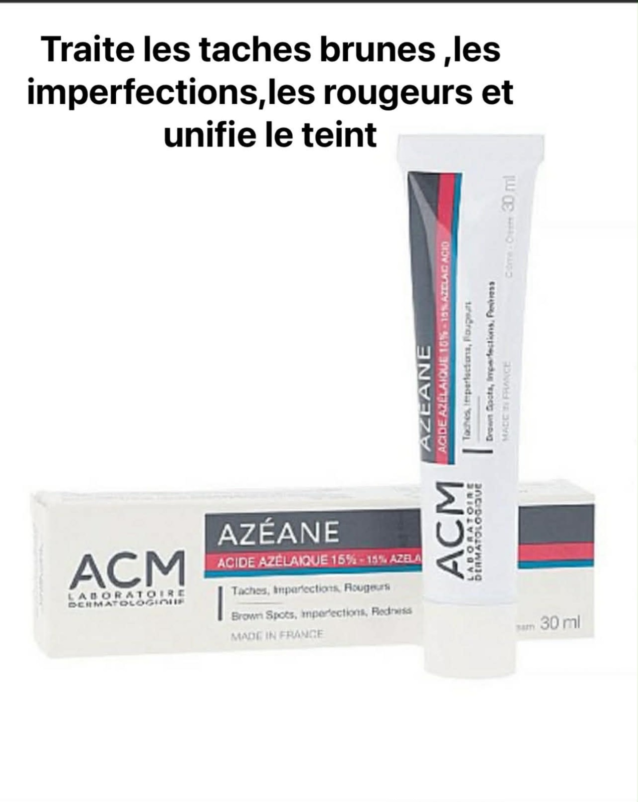 Creme azeane anti tache ACM