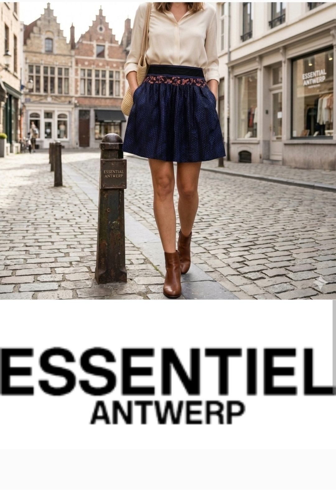 Essential antwerp 100 % soie