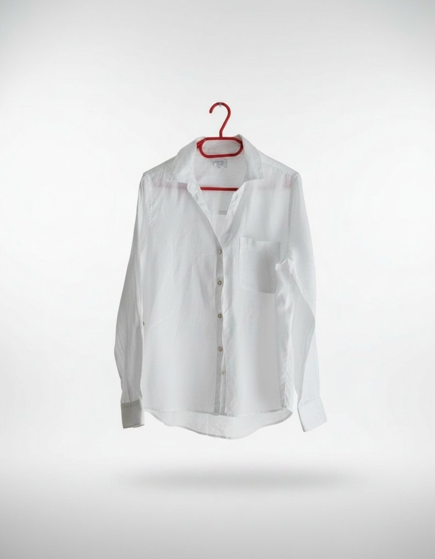 100% 9amraya chemise blanche longue 