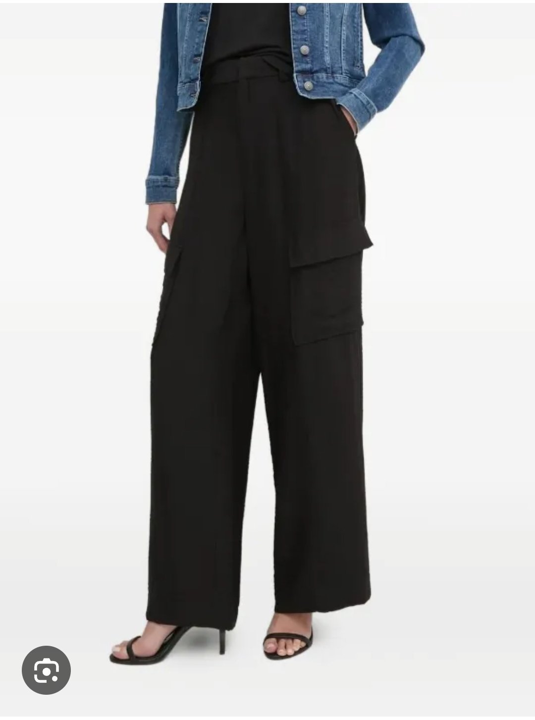 Zara cargo noir