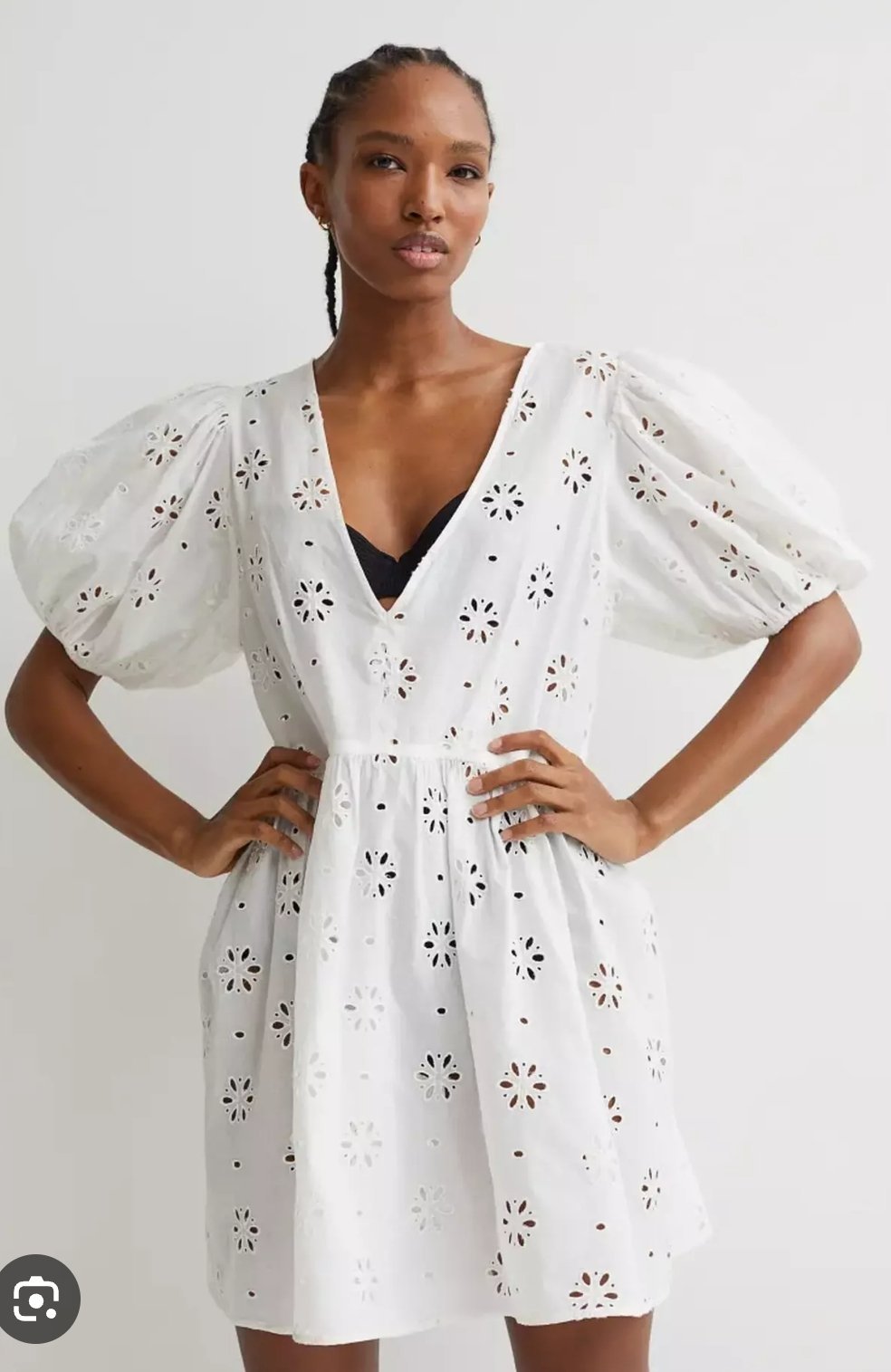 Robe de plage broderie anglaise H&M 💦💦