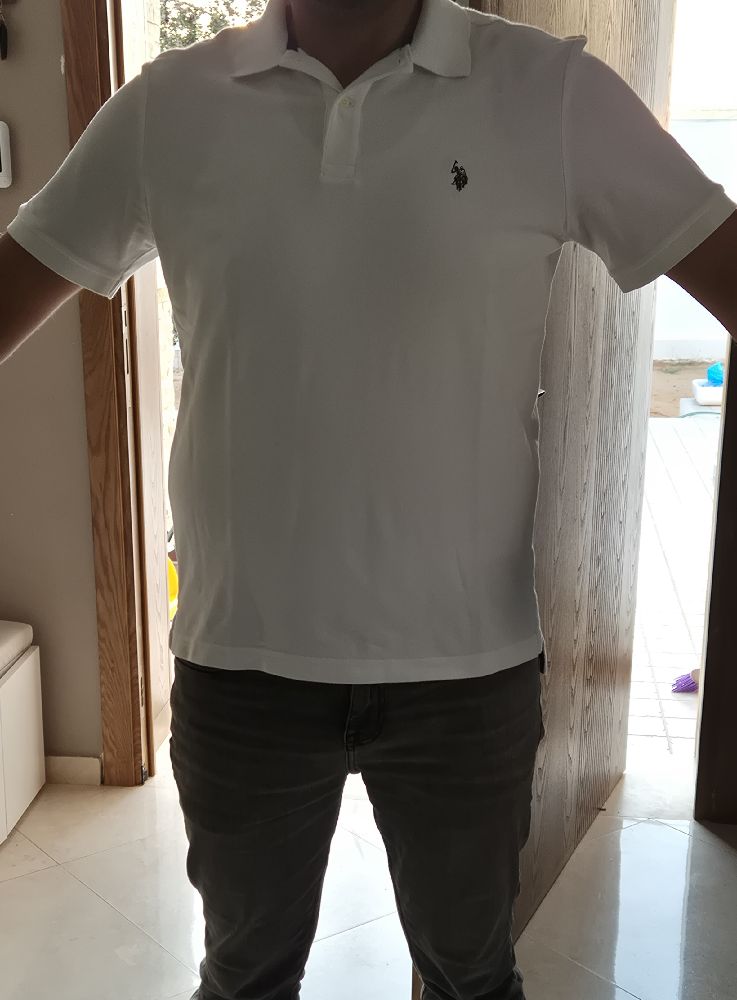 Polo blanc