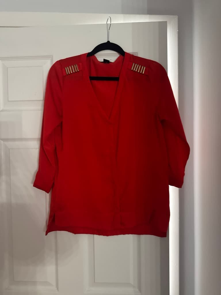 Blouse rouge 