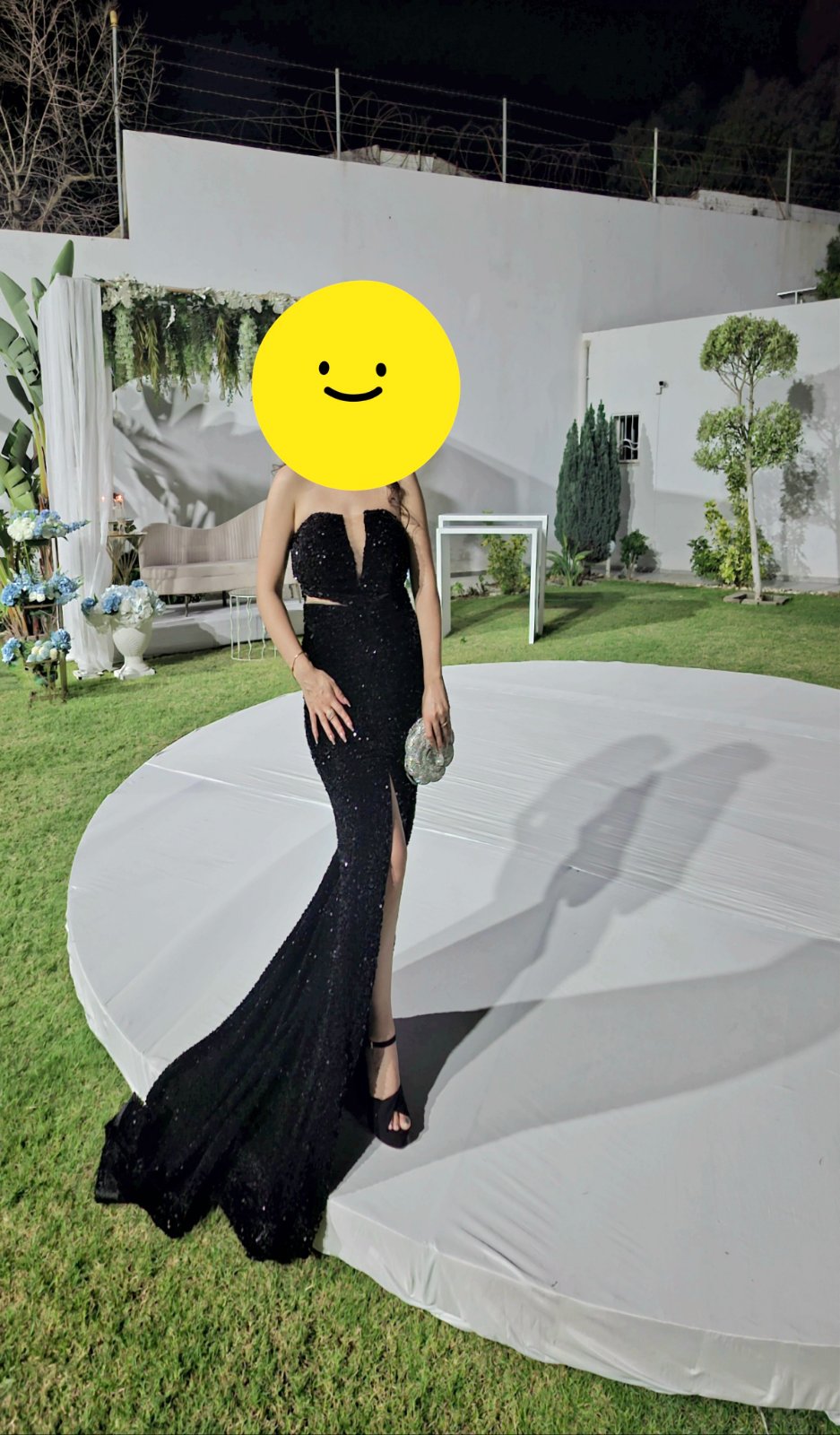 Robe soirée noire 