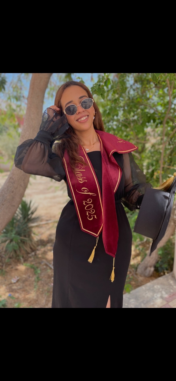 Robe noir long 