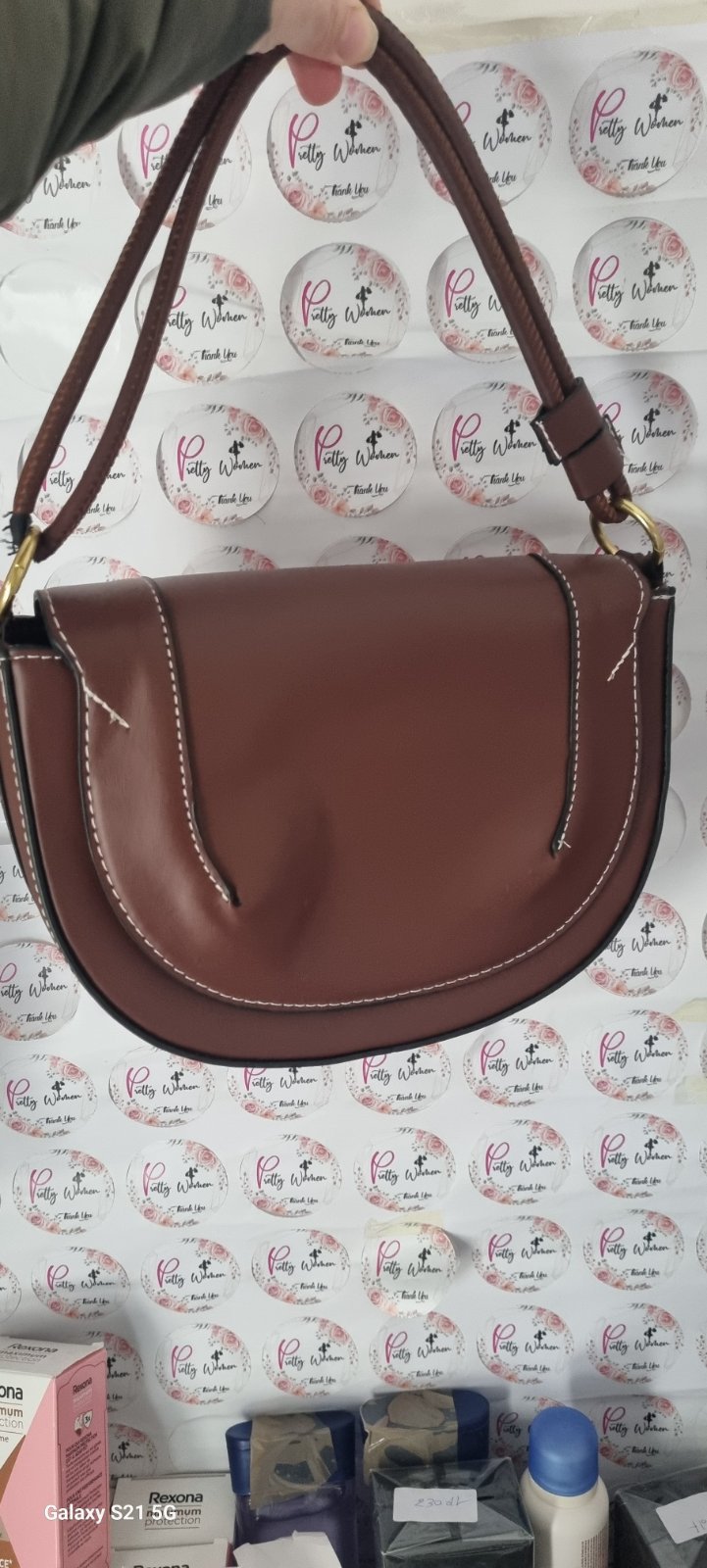 Sac marron café 