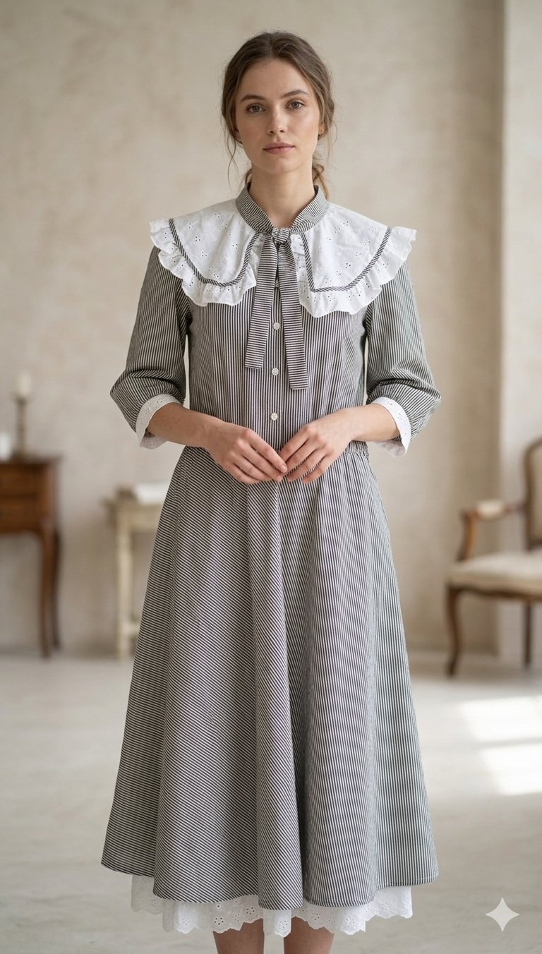 Une robe de coupe chanel