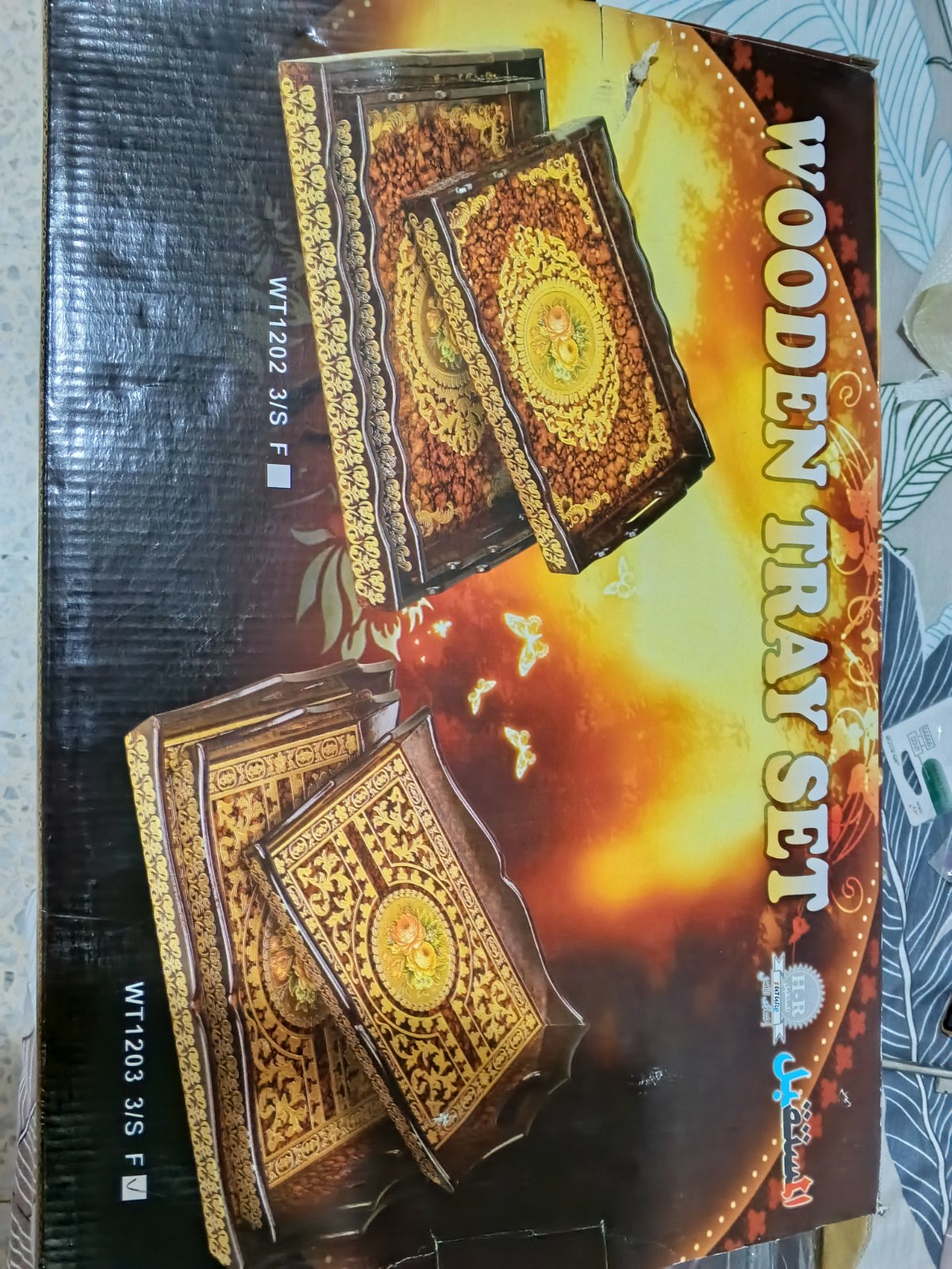 3 plateaux en bois (idée cadeau) 