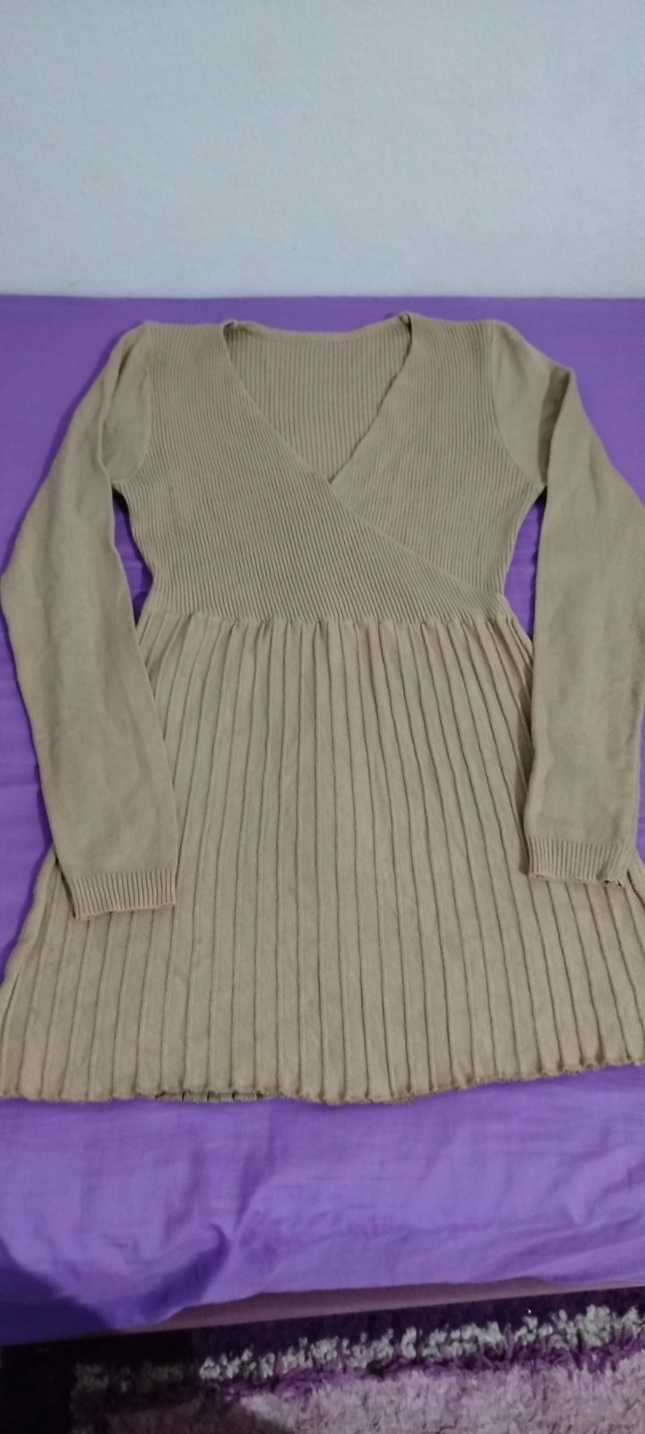 Robe courte en llaine