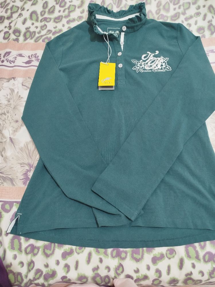 Pull vert bouteille 