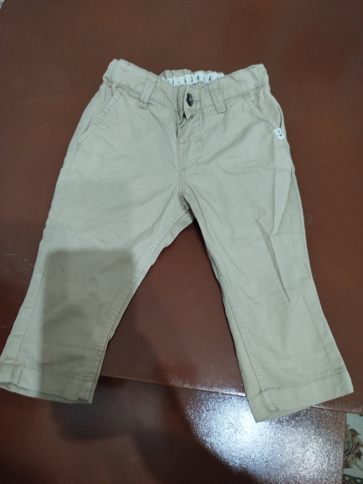 Pantalon beige pour garçon 
