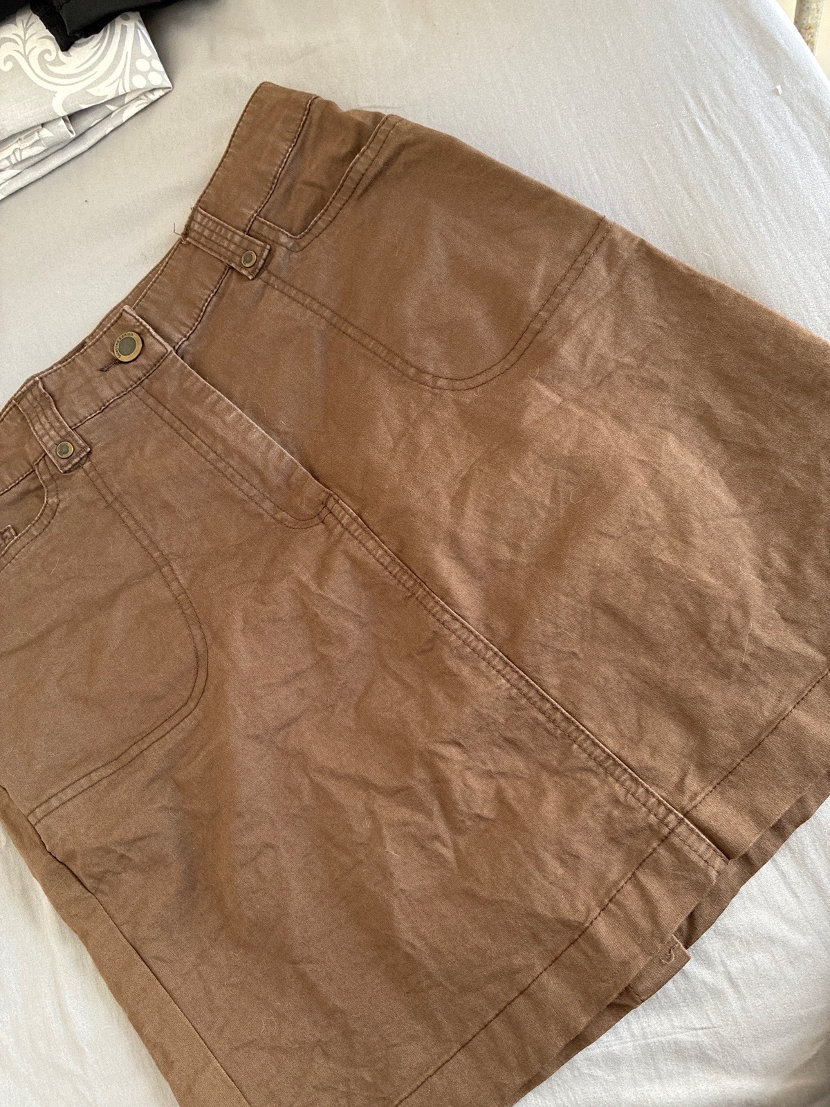 Jupe marron