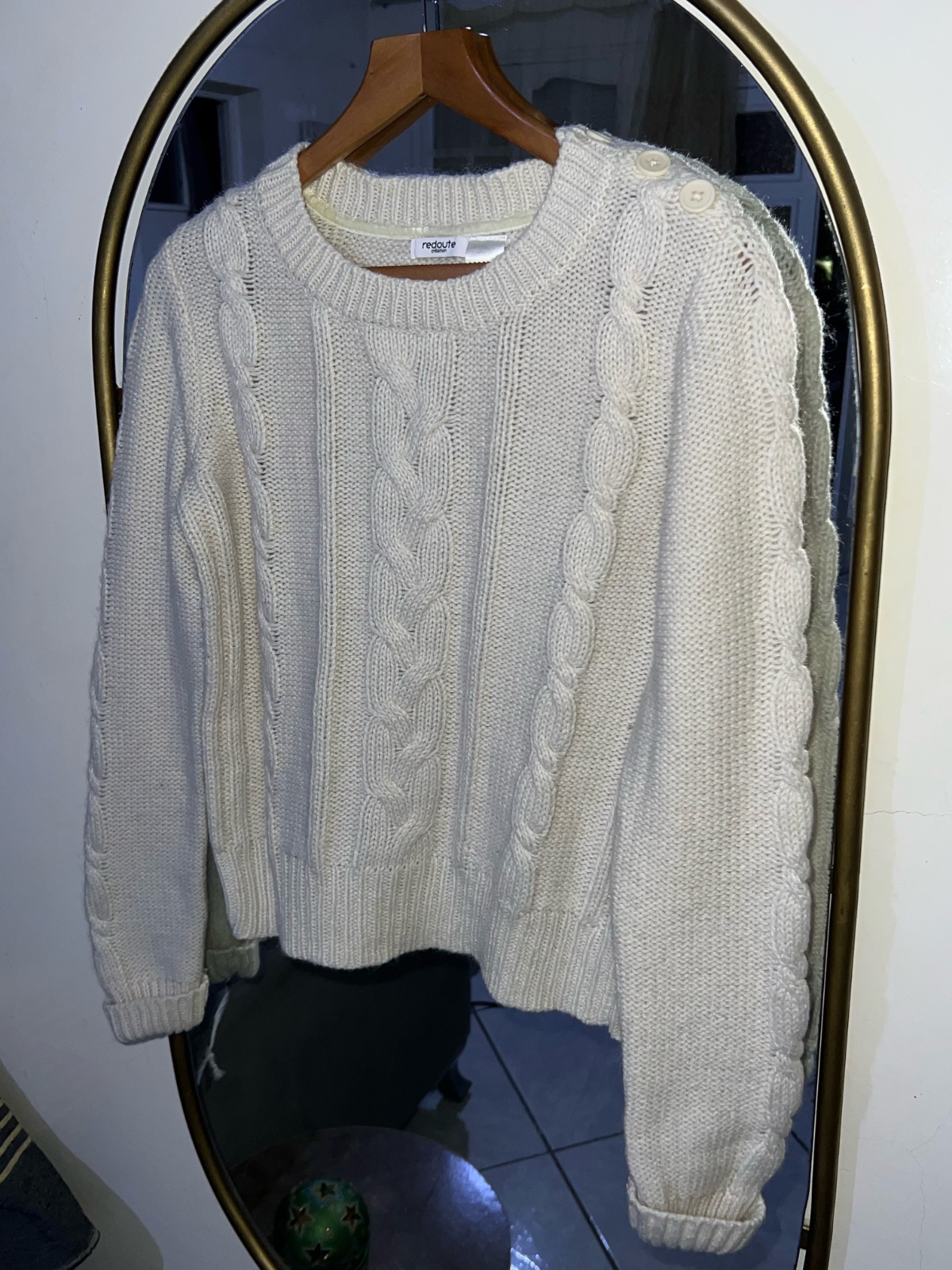 Pull blanc 
