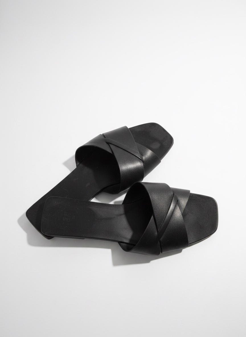 Claquette noir H&M 
