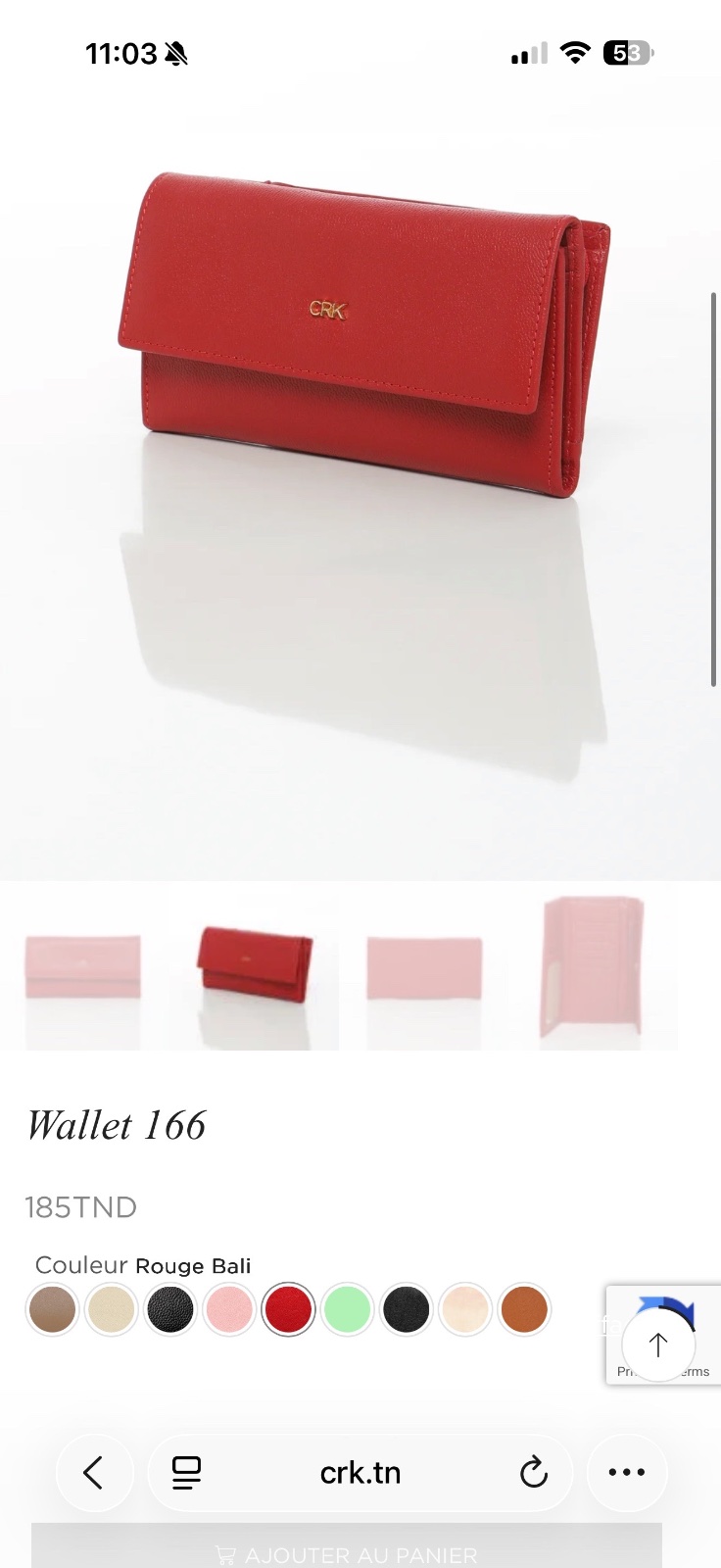 Portfeuille CRK 