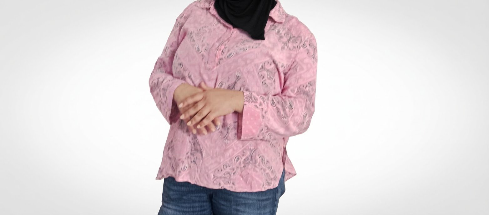 Chemise rose