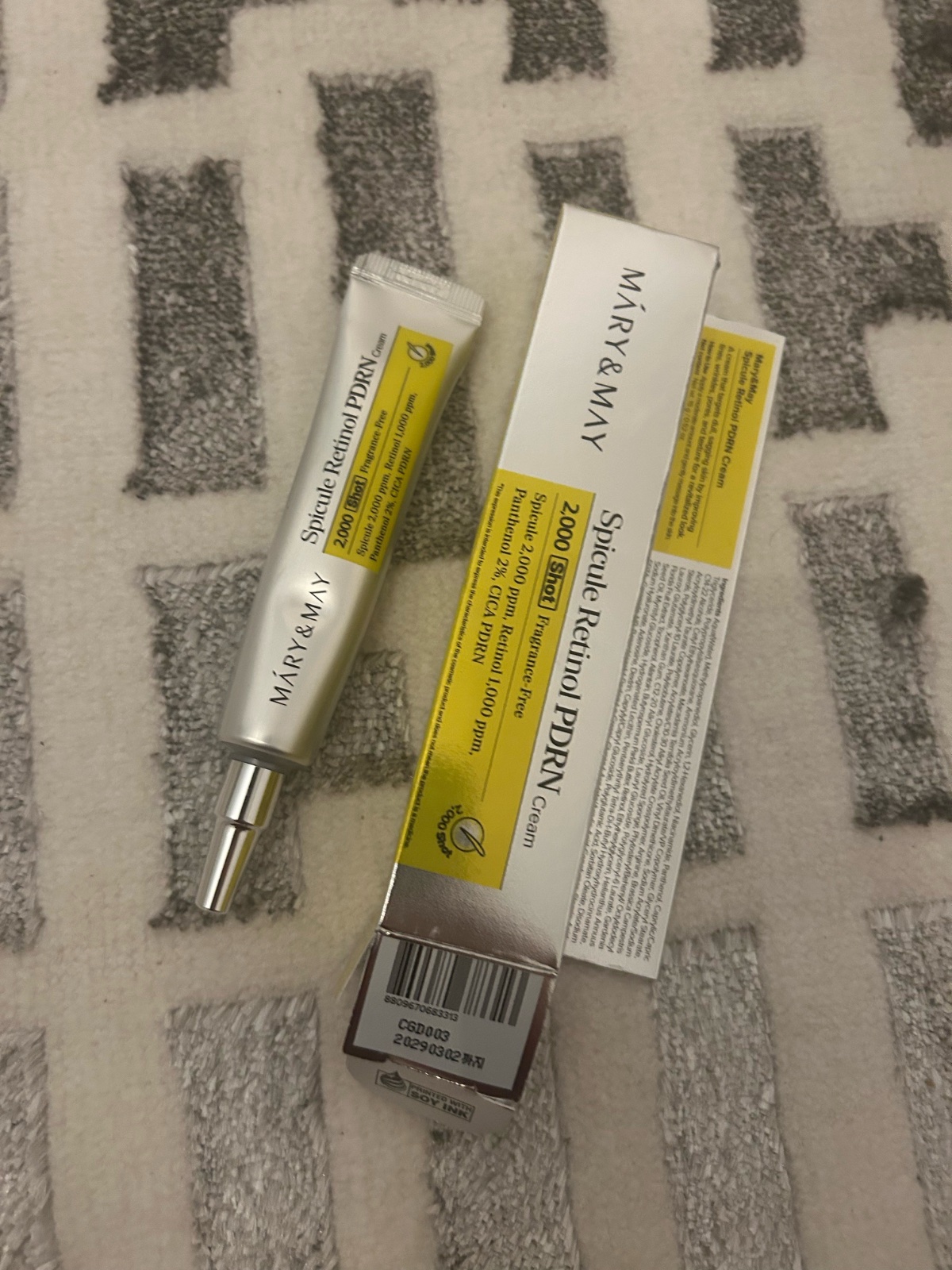 Creme retinol PDRN