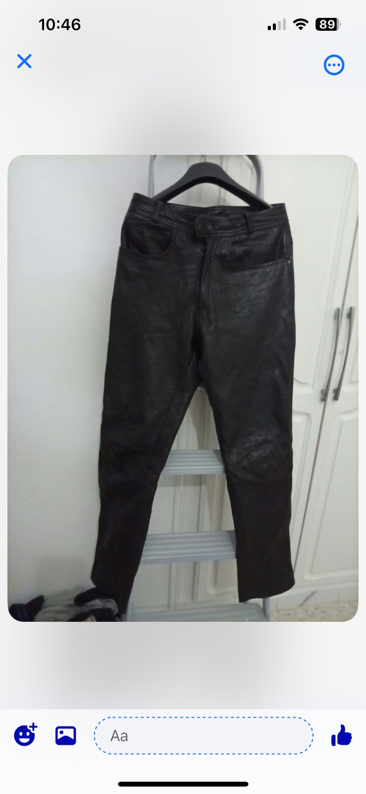 Pantalon cuir