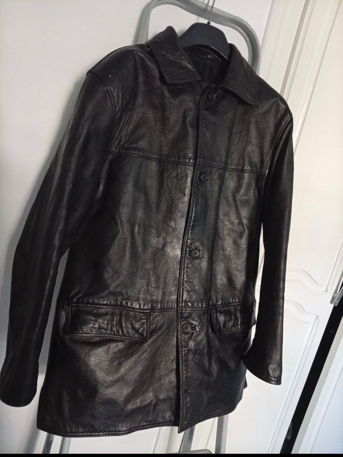 Veste en cuir 