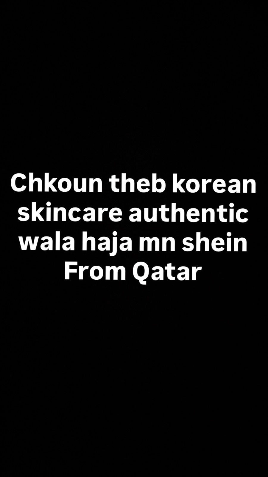 Korean skincare et shein / sheglam / sephora 