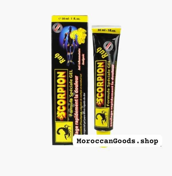 Crème Scorpion pour toutes les douleurs articulaires 