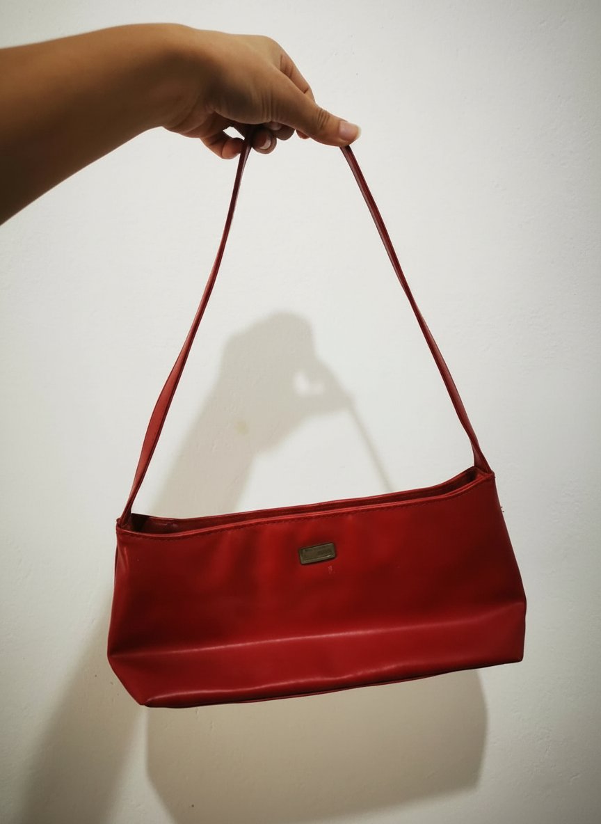 Red y2k bag