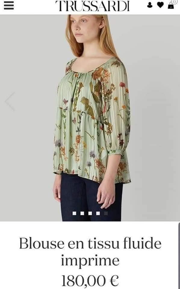 Blouse trussardi