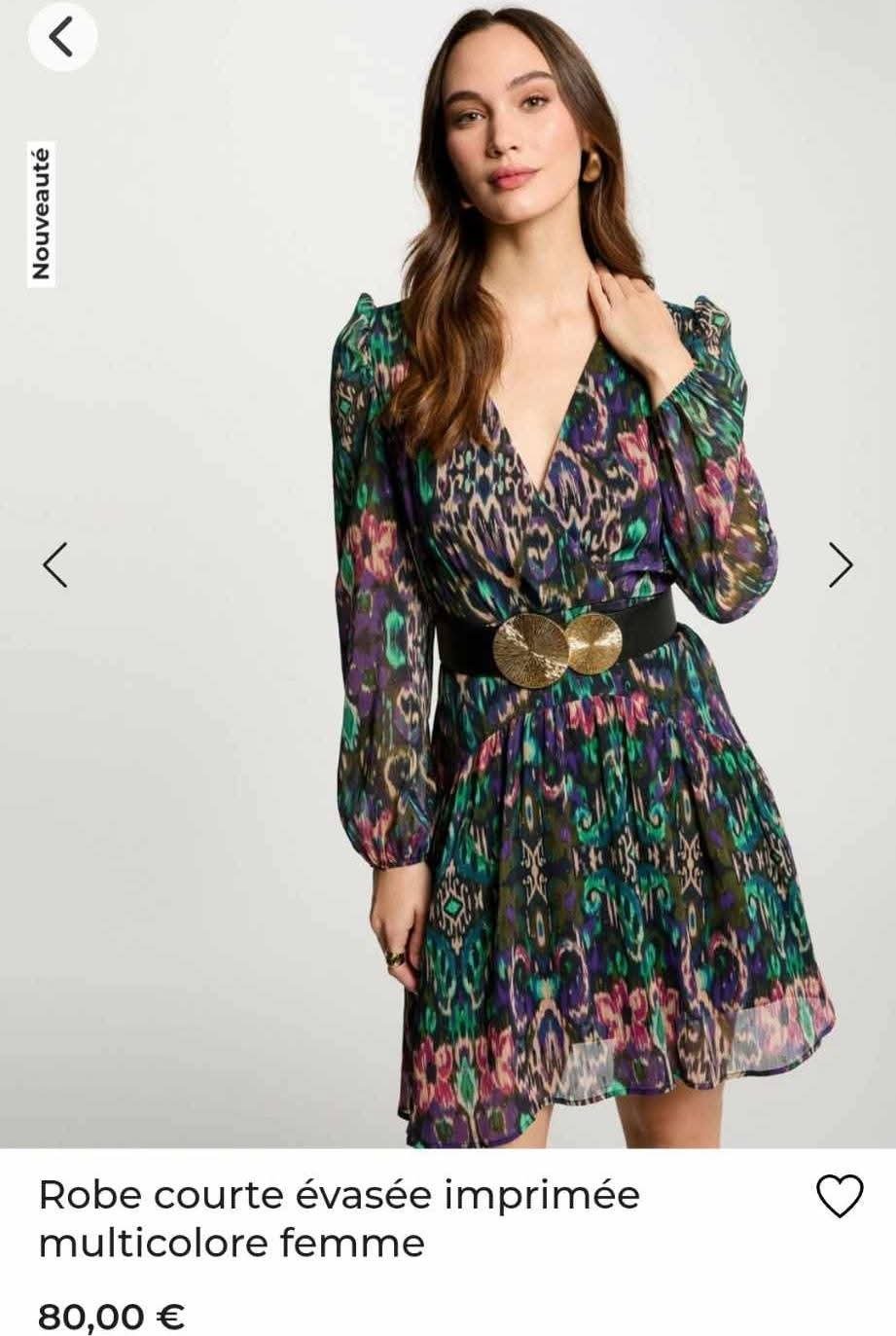 Robe morgan neuve
