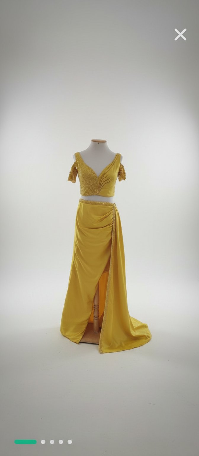 Tabdila simple en jaune 