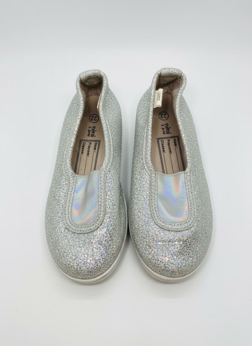 Mocassin argent importé