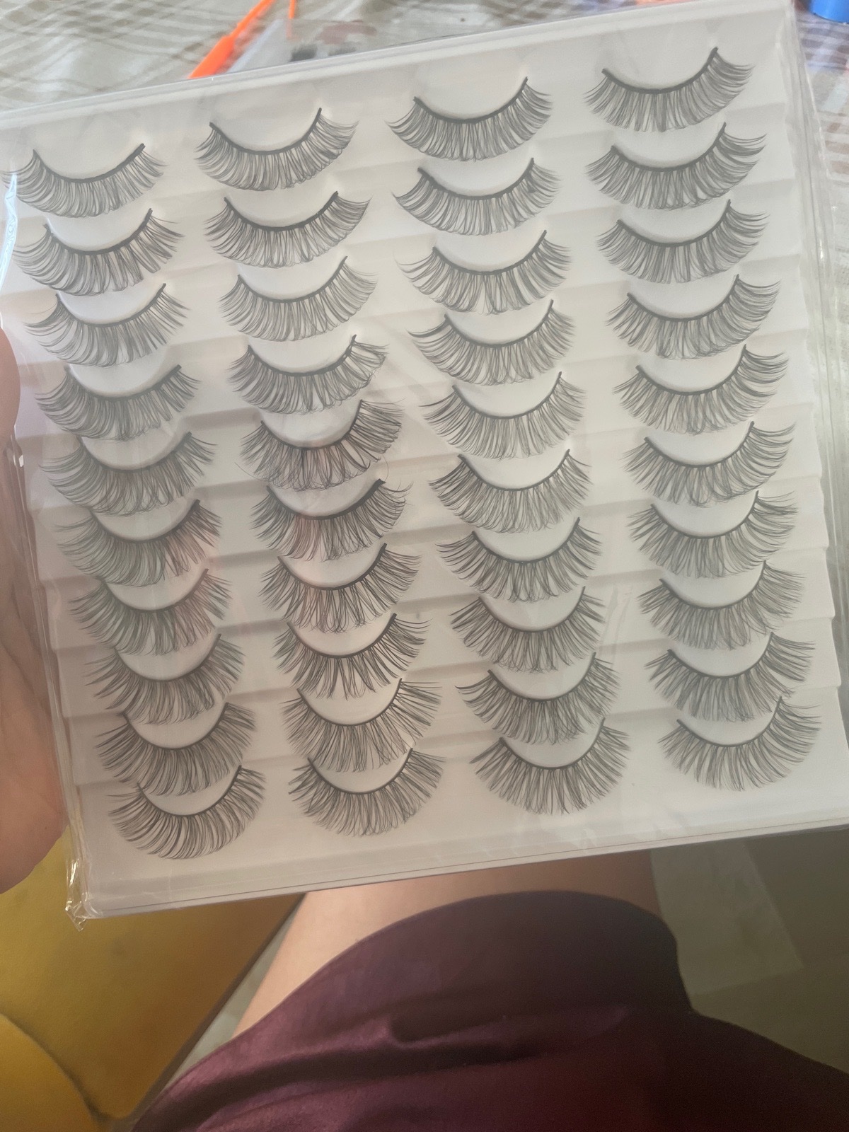 Pack faux cils 20 paires