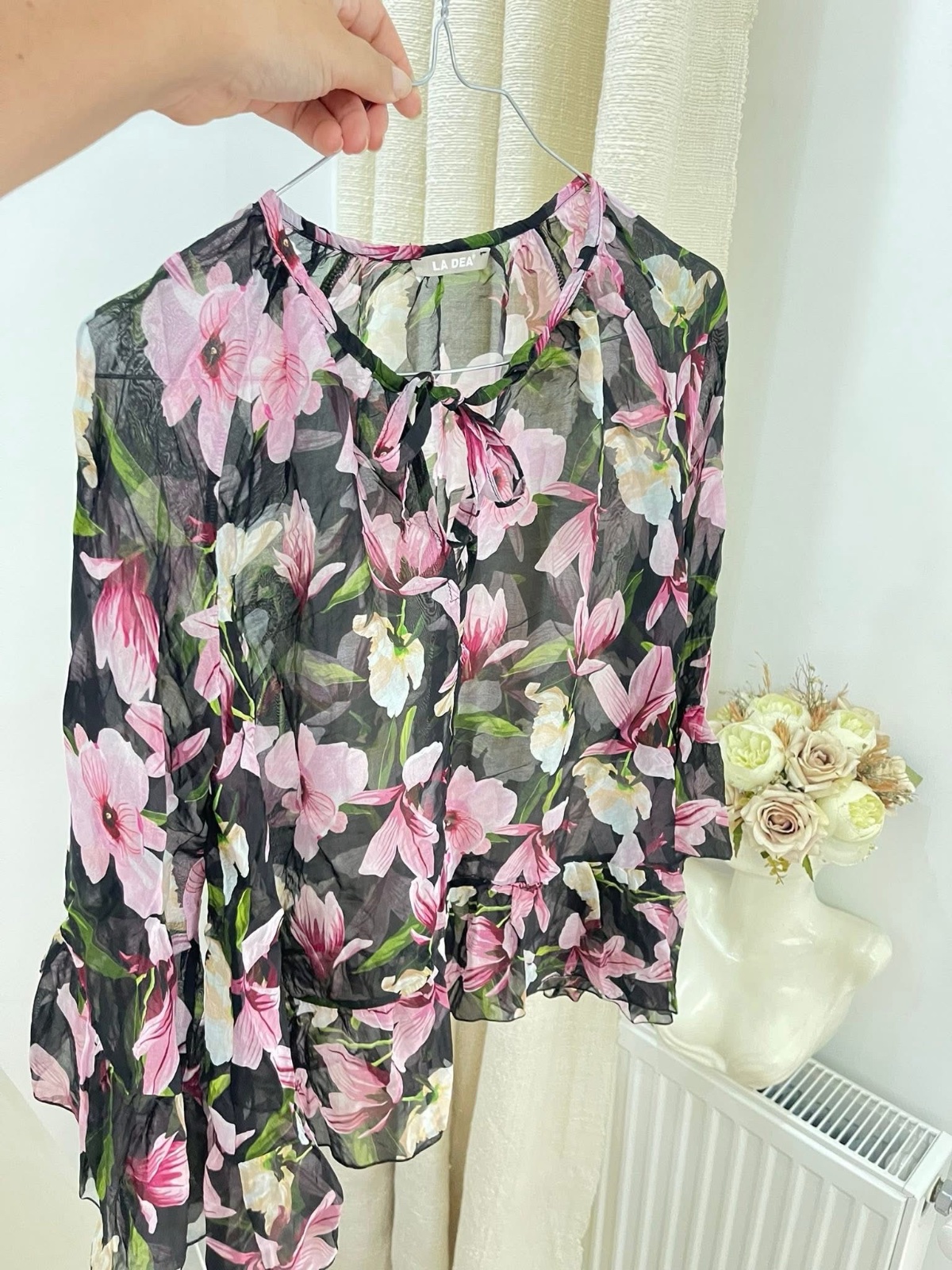 Chemise en Soie , Magnifique Coupe