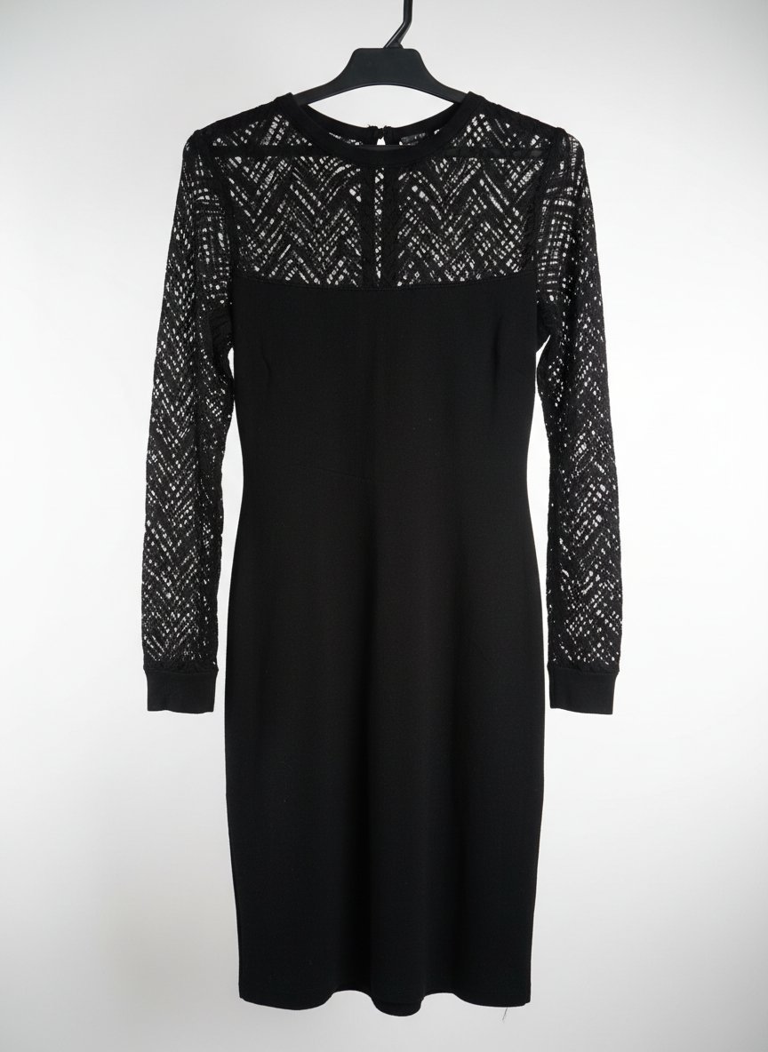 Robe noir  lycra