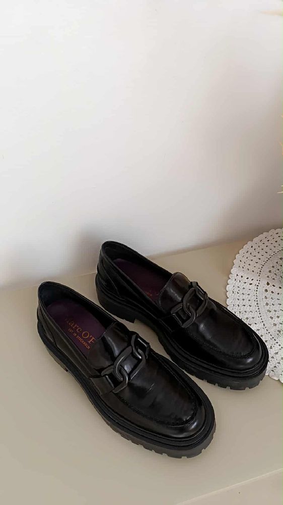 Derbies Marc o polo vrai cuir 