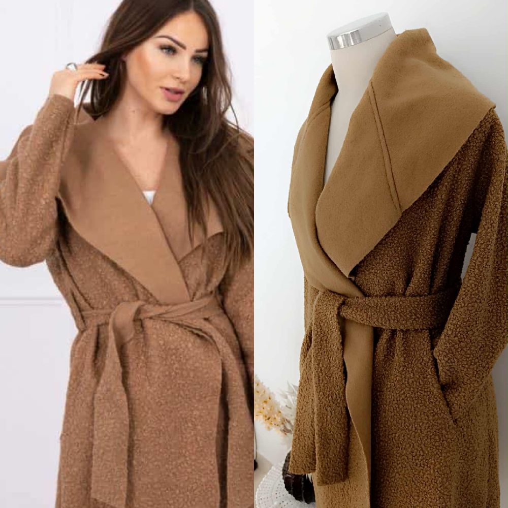 Manteau bouclette 