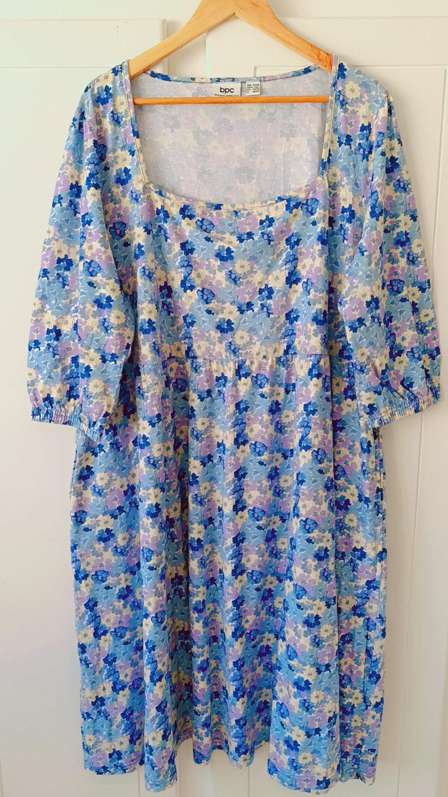 Robe plus size 100%coton