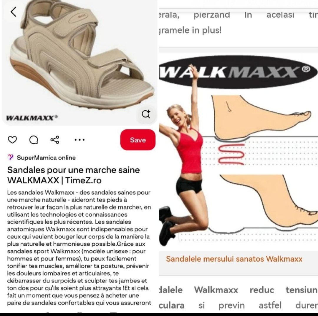 Sandales walk maxx