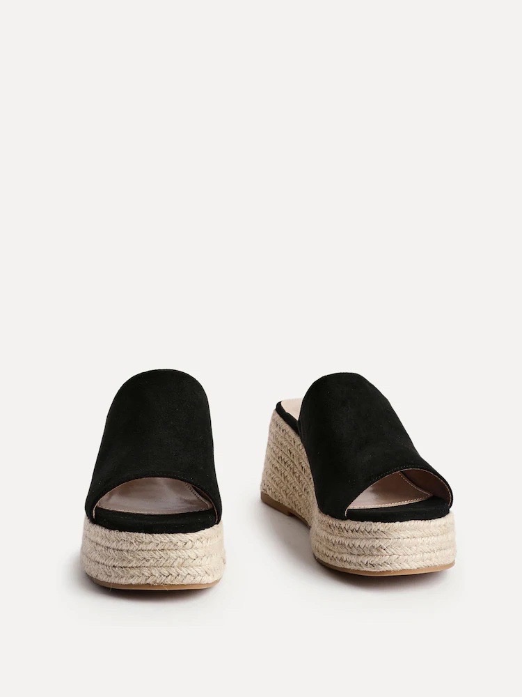 Mules sabot compensees plateformes