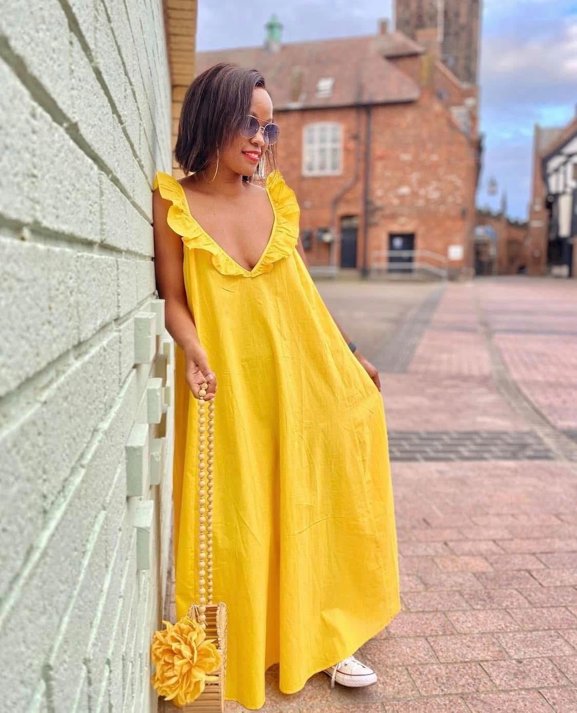 Robe jaine h&m S
