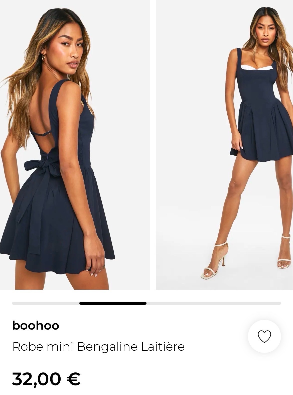 Dispo robe mini chic