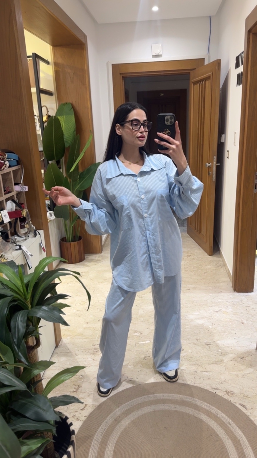 Ensemble pantalon et chemise 