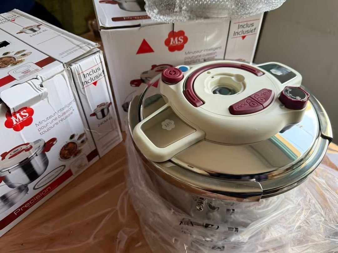 Cocotte 6 litres inox avec minuteur intelligent