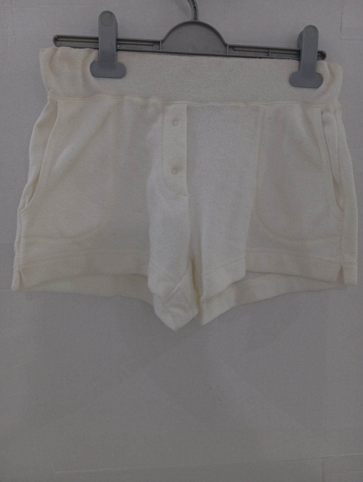 Short en Éponge Blanc (Petit Bateau)