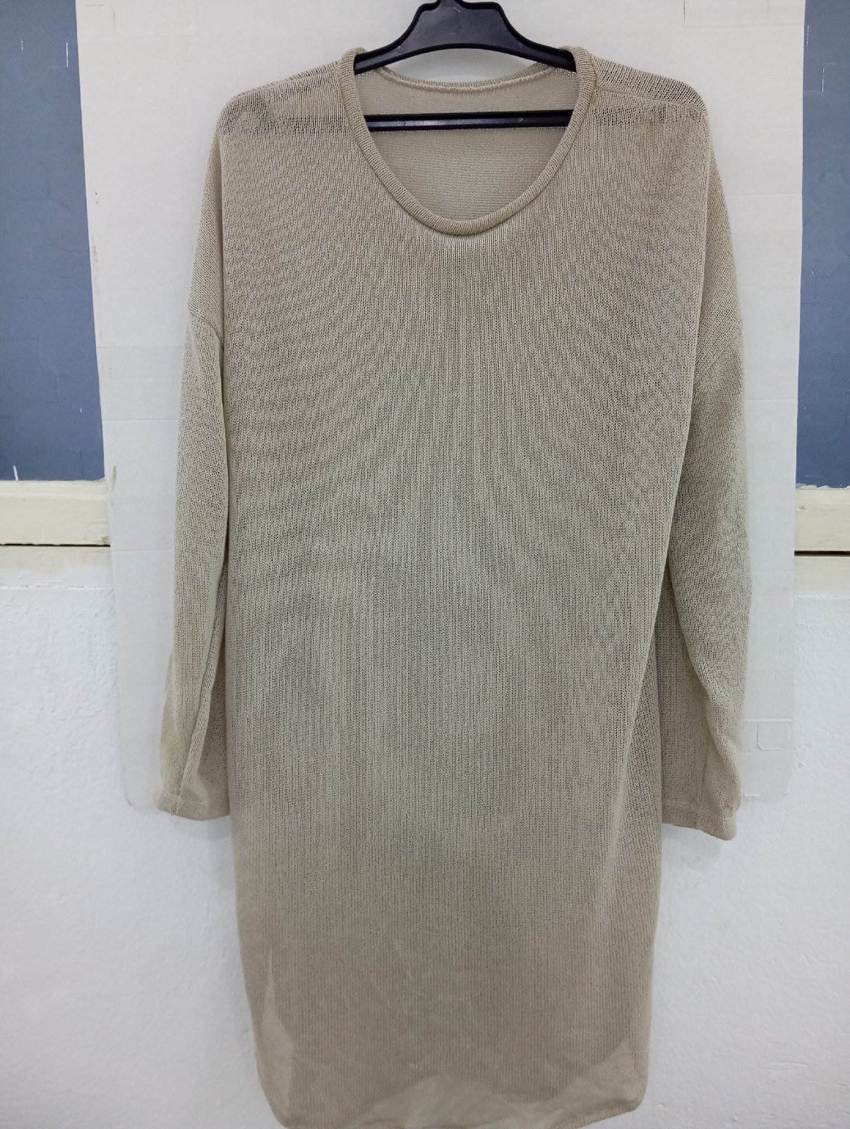 Pull Long en Maille Légère